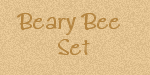 Beary Bee Set
